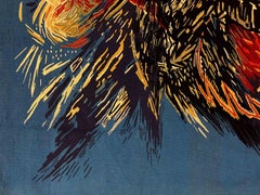 Robert Bouquillon (1923-2013), the Angel of Music - Aubusson Tapestry - No. 1015