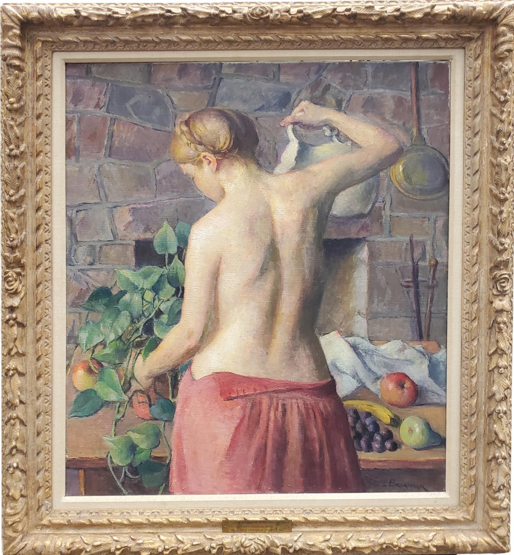 In una luce precoce - Painting di Robert Brackman
