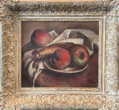 « Nature morte », Robert Brackman, pommes et bananes, Ligue des étudiants en art