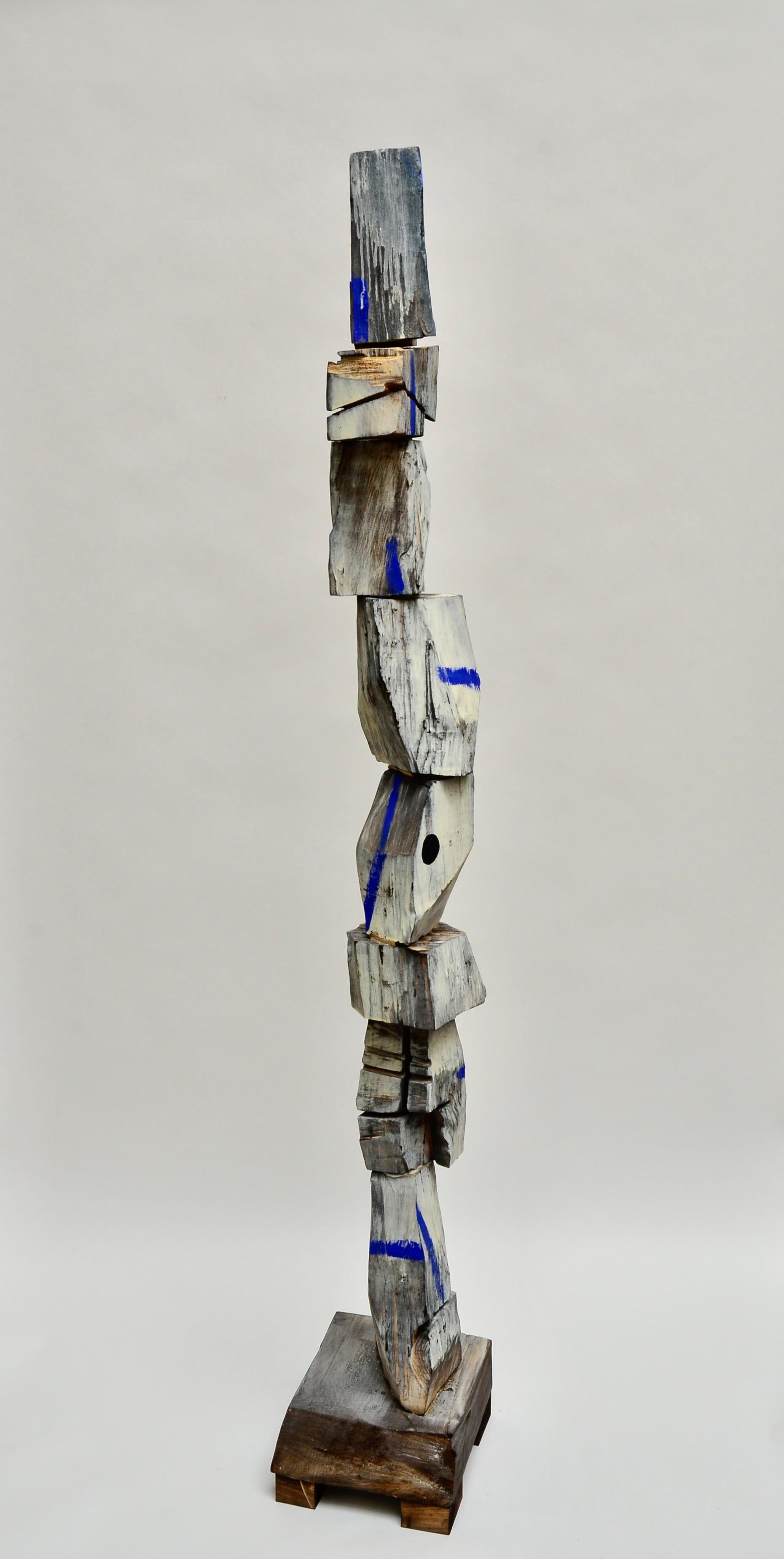 Robert Brady Abstract Sculpture - St. Croix River Series #4