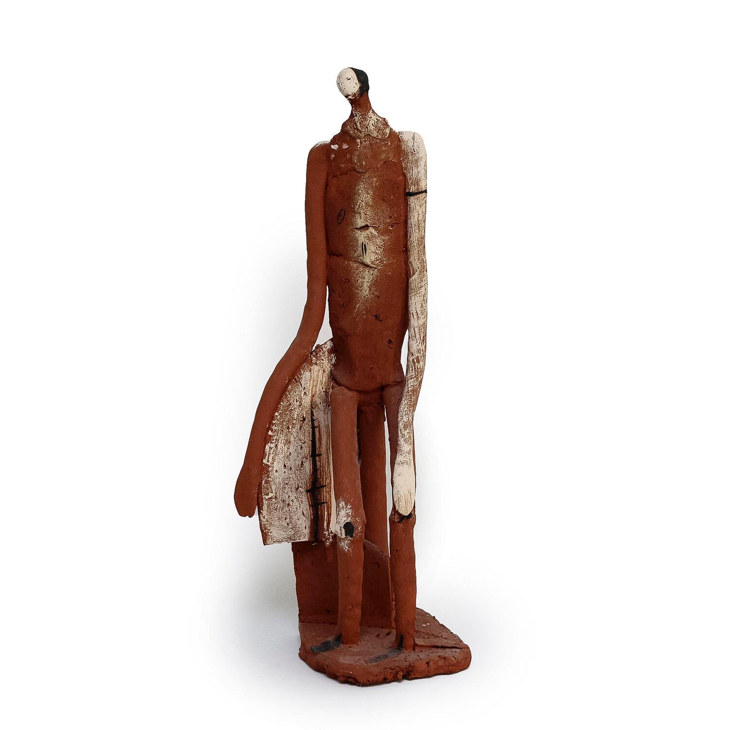 Figurative Sculpture de Robert Brady - Figura sin título de Robert "BOB" Brady