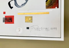 Robert Branham "The Last of the Mohicans", mixed media on canvas