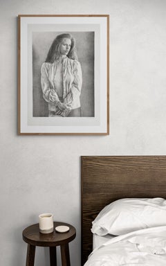White Blouse (~43% OFF LIST PRICE, Portrait, Hip-length, Long-haired girl)