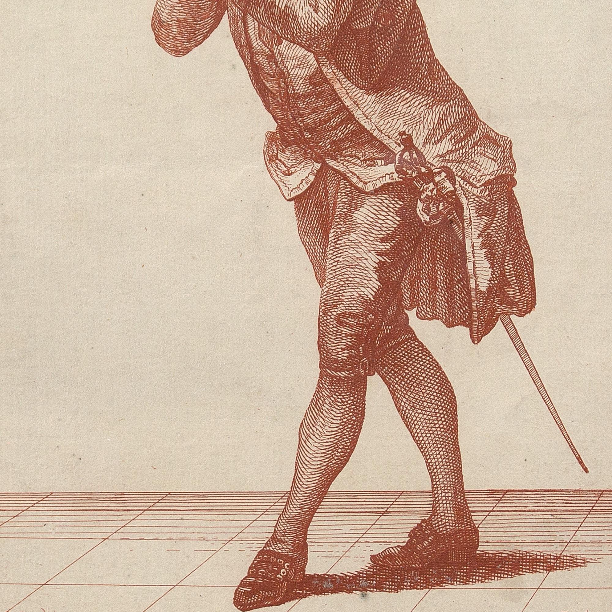 18th-Century Engraving, Robert Brichet After Joseph François Von Götz 3