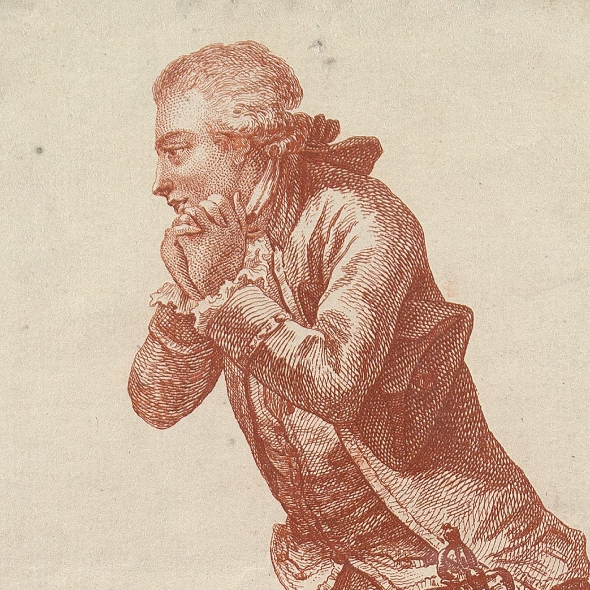 18th-Century Engraving, Robert Brichet After Joseph François Von Götz 4