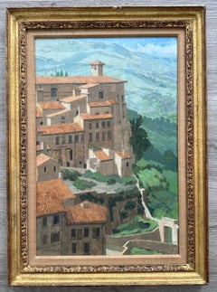 Vintage Perugia, Italy Landscape