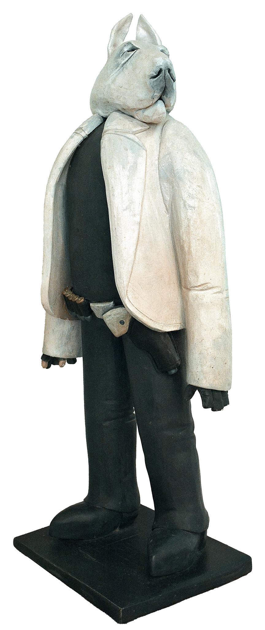 Escultura de cerámica 
