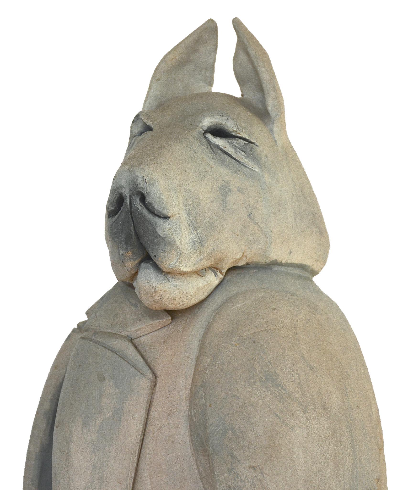 Escultura de cerámica 