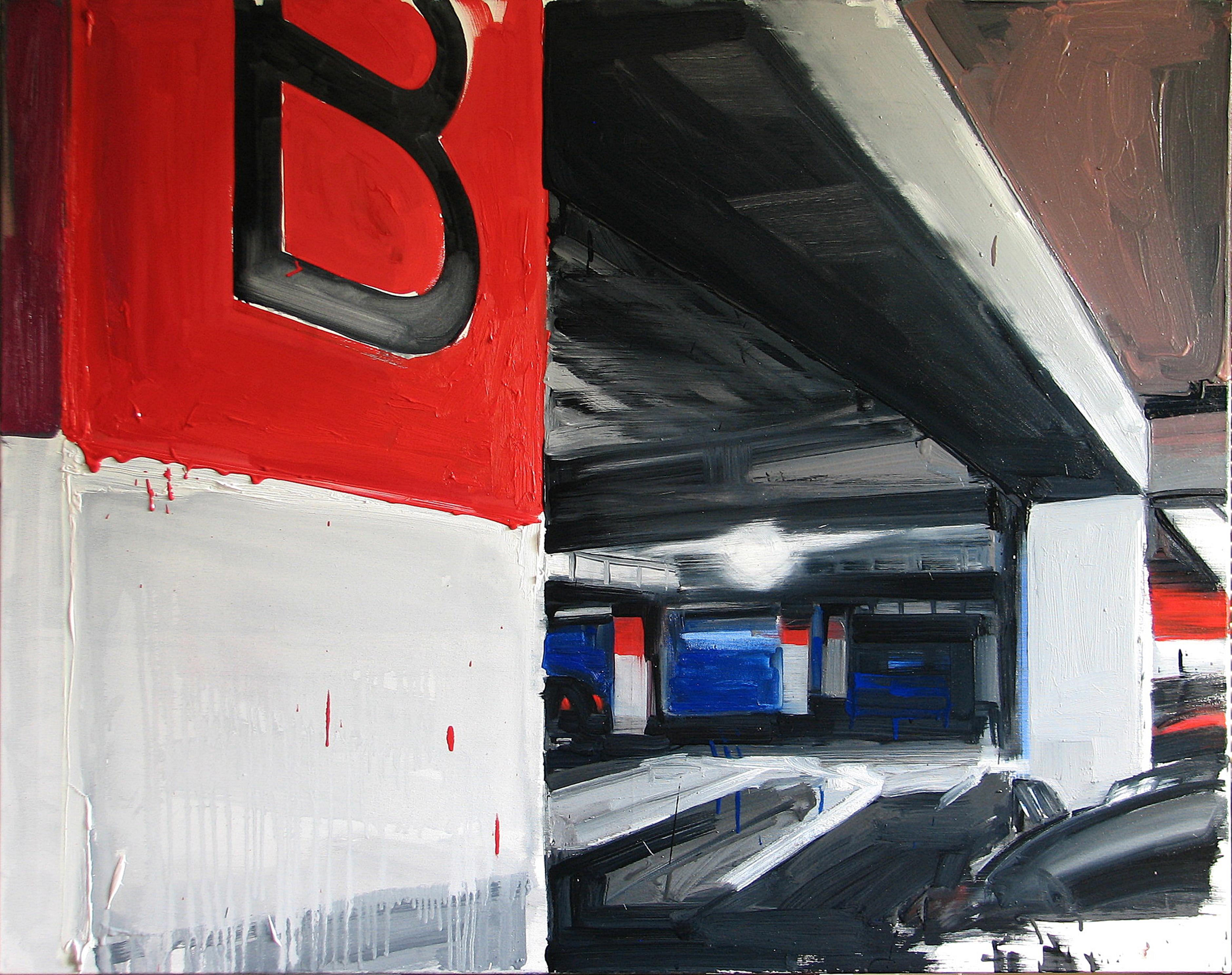 Robert Bubel Figurative Painting - In Search of Forgotten Places - Expressive Contemporary Oil Painting, Realism