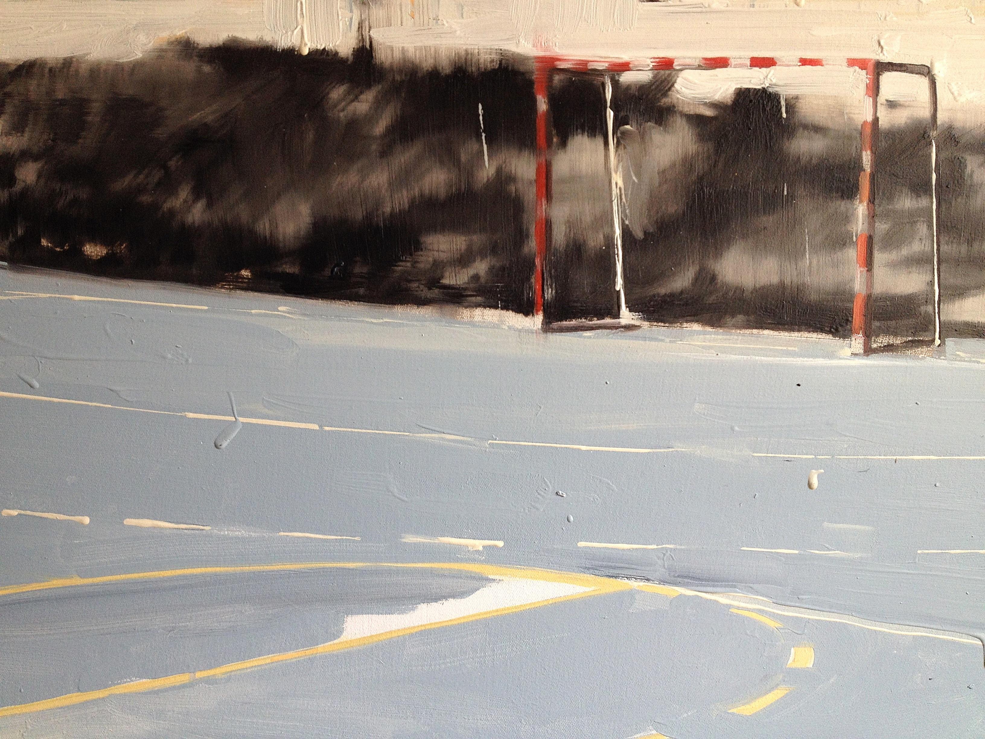 Memory Has No Idea About Geography ...- Expressive Contemporary Painting For Sale 2