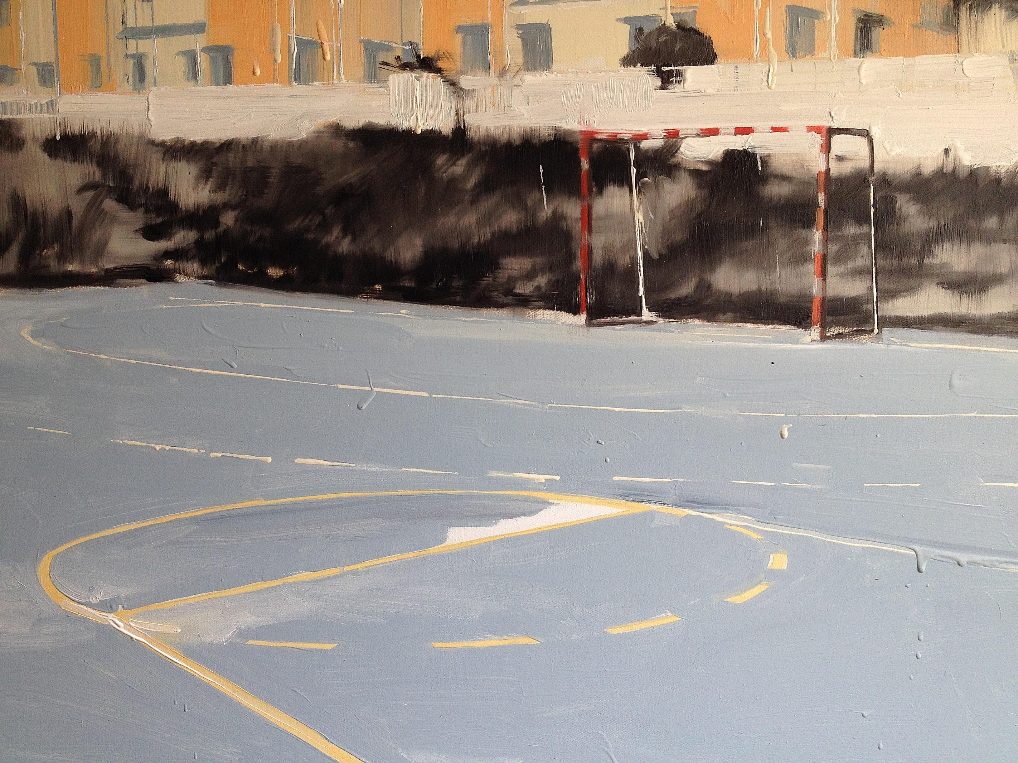 Memory Has No Idea About Geography ...- Expressive Contemporary Painting For Sale 4