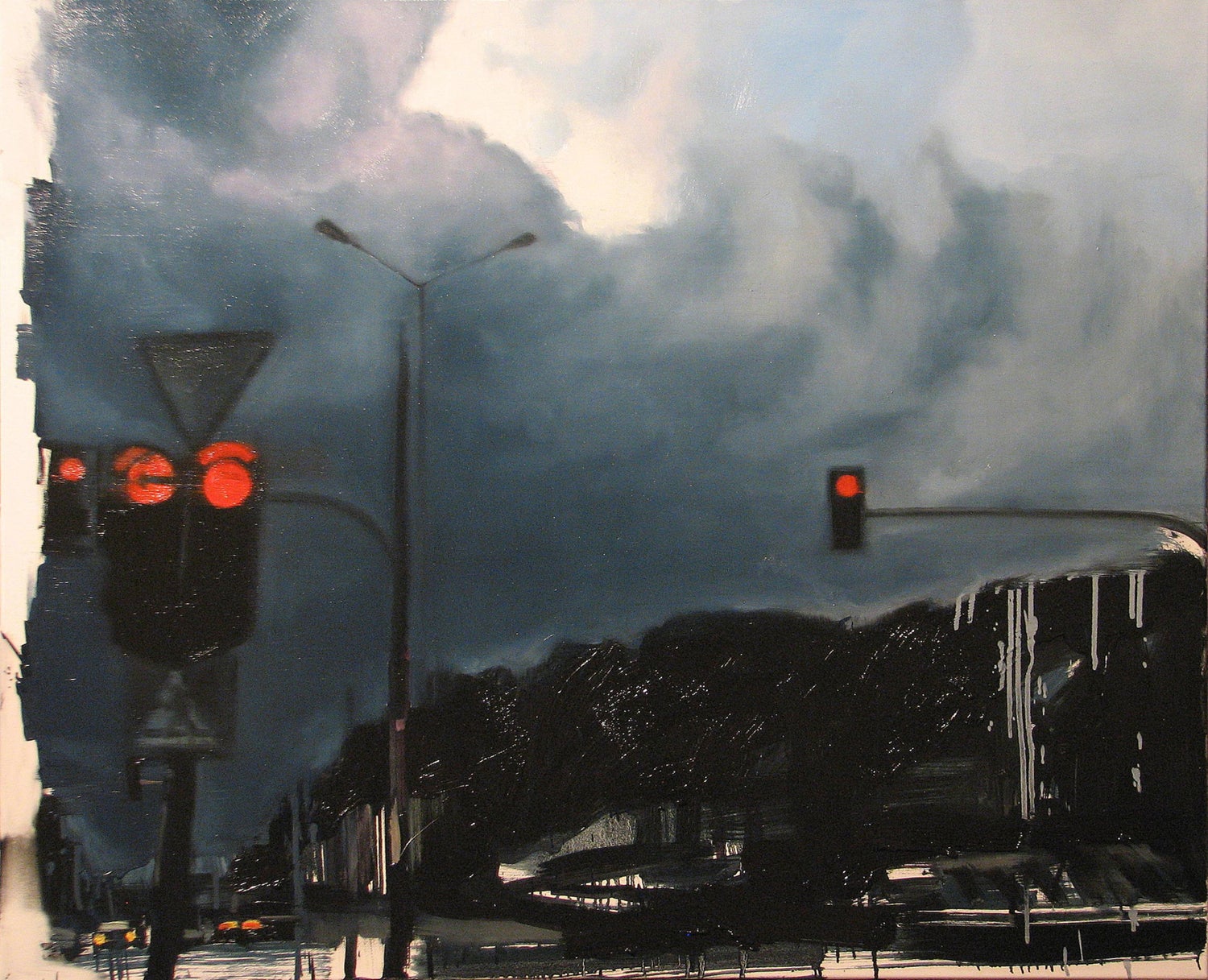 Robert Bubel Nice Clouds Dad Expressive Contemporary