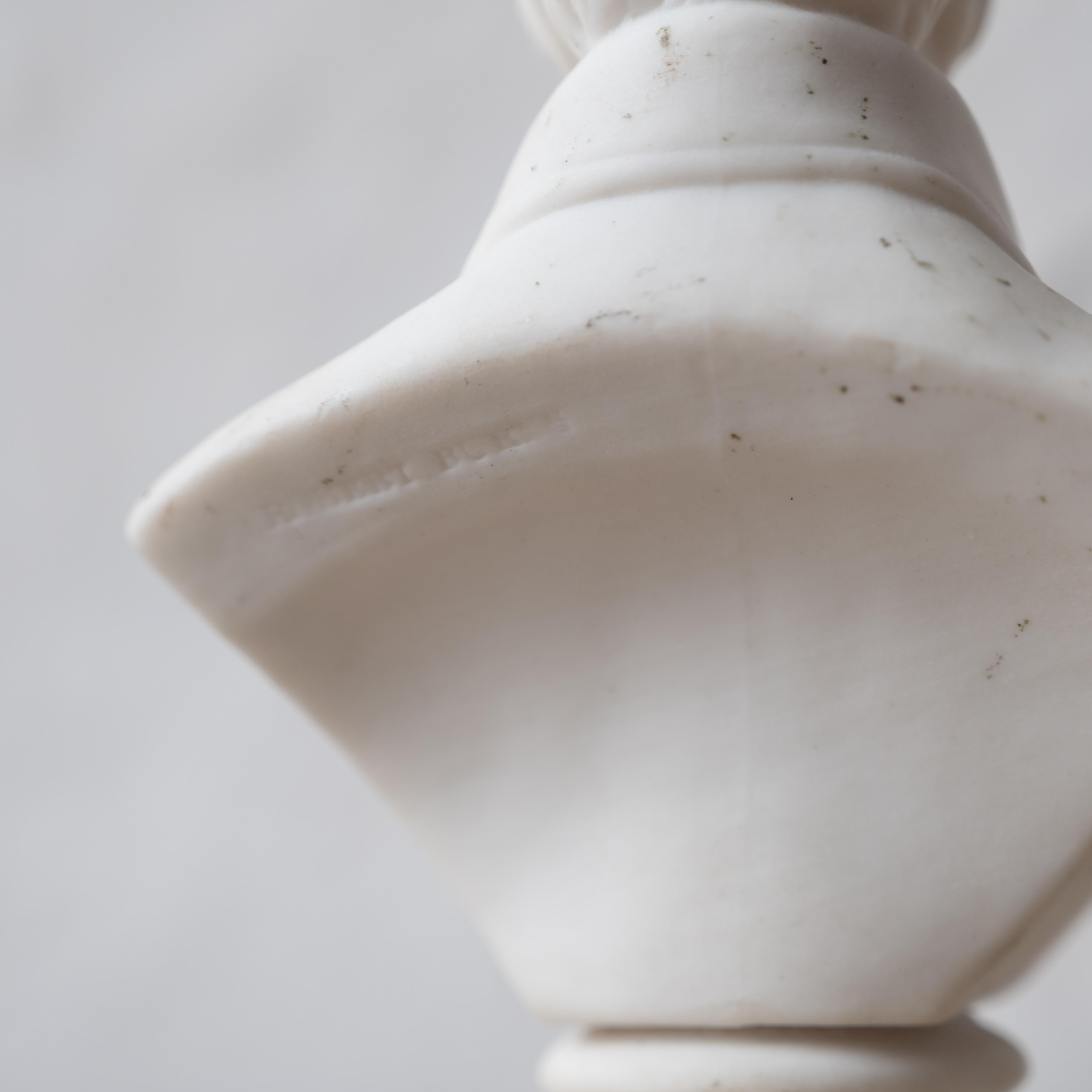 Robert Burns Parian Bust, 19th Century For Sale 4