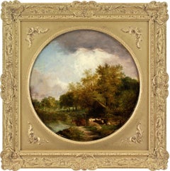 Robert Burrows (Círculo), Paisaje fluvial con ganado