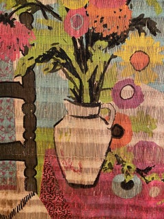 Robert Bushong Silkscreen on linen