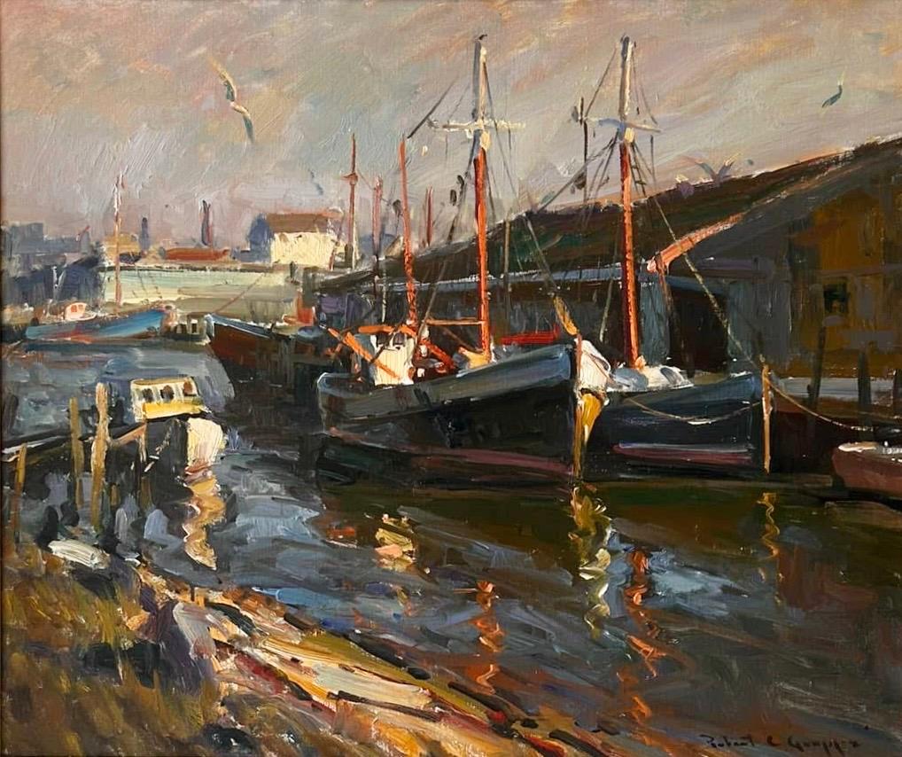 Il tipo più raffinato - Painting di Robert C. Gruppé