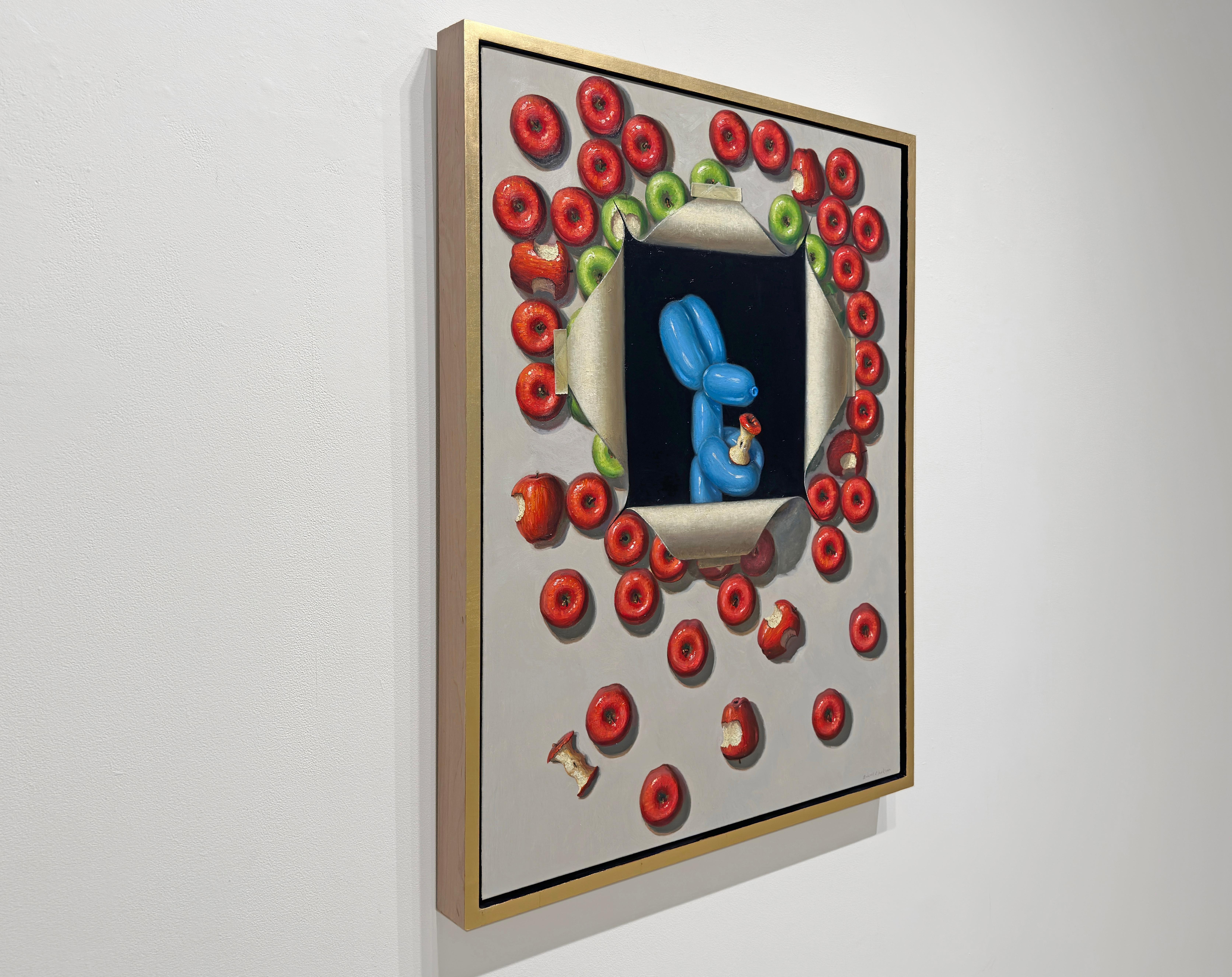 A TASTE FOR ART – zeitgenössisches Stillleben / Humor Pop Art / Trompe l'oeil (Zeitgenössisch), Painting, von Robert C. Jackson