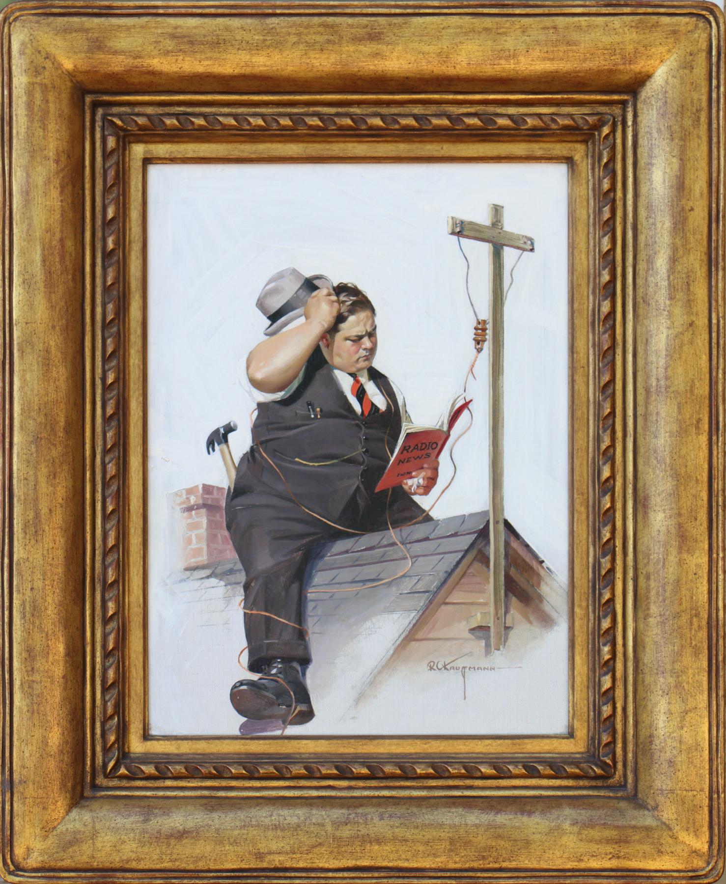 Copertina del Saturday Evening Post, 2 maggio 1925 - Painting di Robert C. Kauffmann