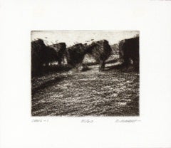 "COWS - 1" Etching