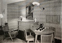 Robert Caillat, lámpara de pared potence, ed. Caillat, 1950