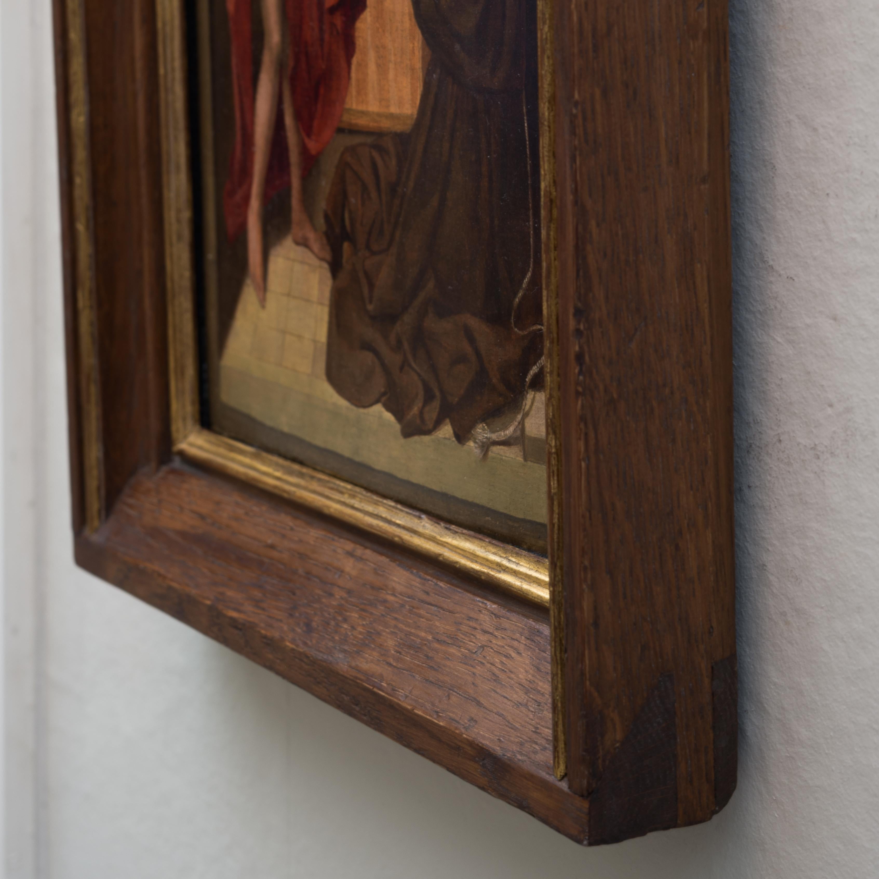 Portrait of Heinrich von Werl and Saint John the Baptist, After Robert Campin 3