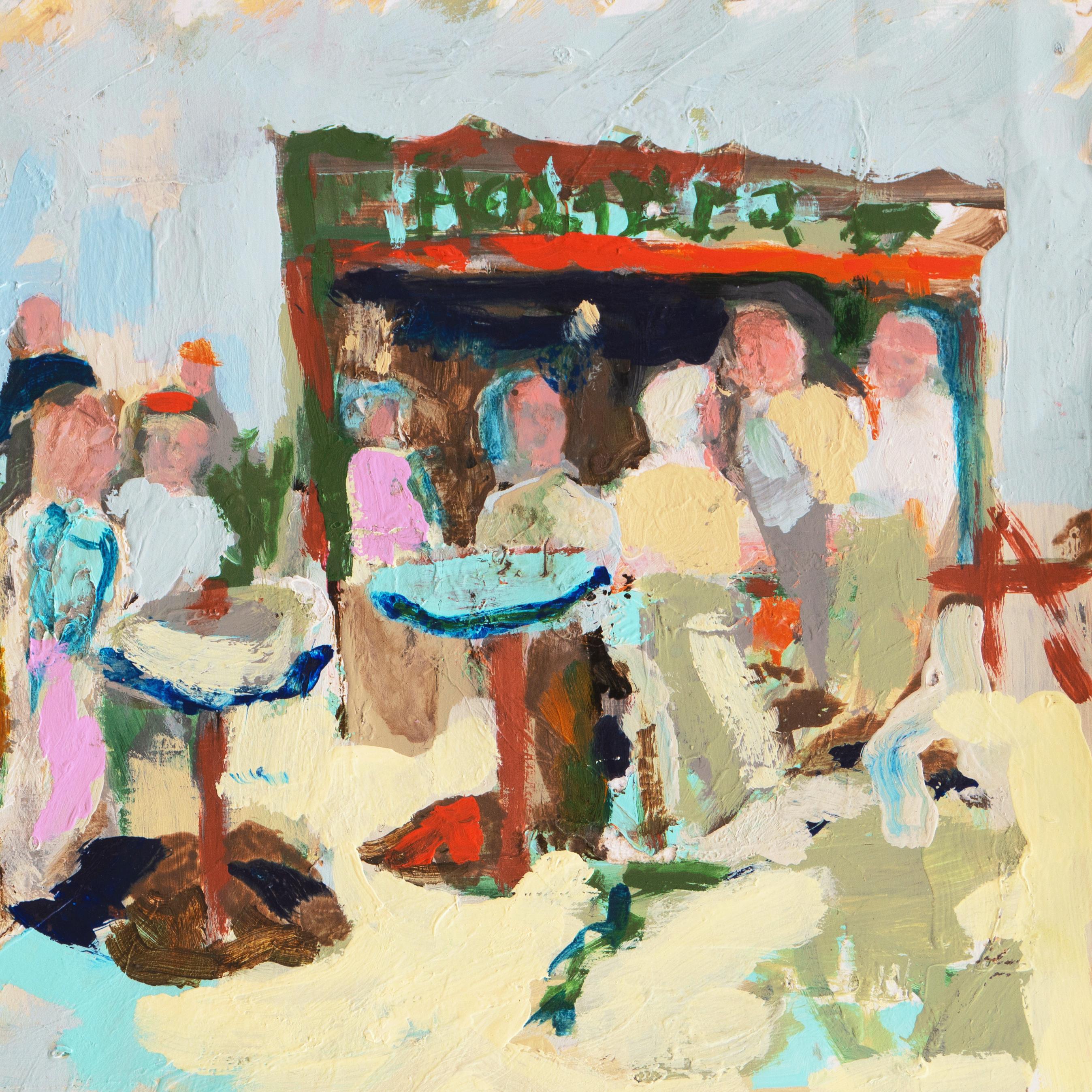 „Fish Market, Cannery Row, Monterey“, California Expressionist, Stanford, Carmel im Angebot 1
