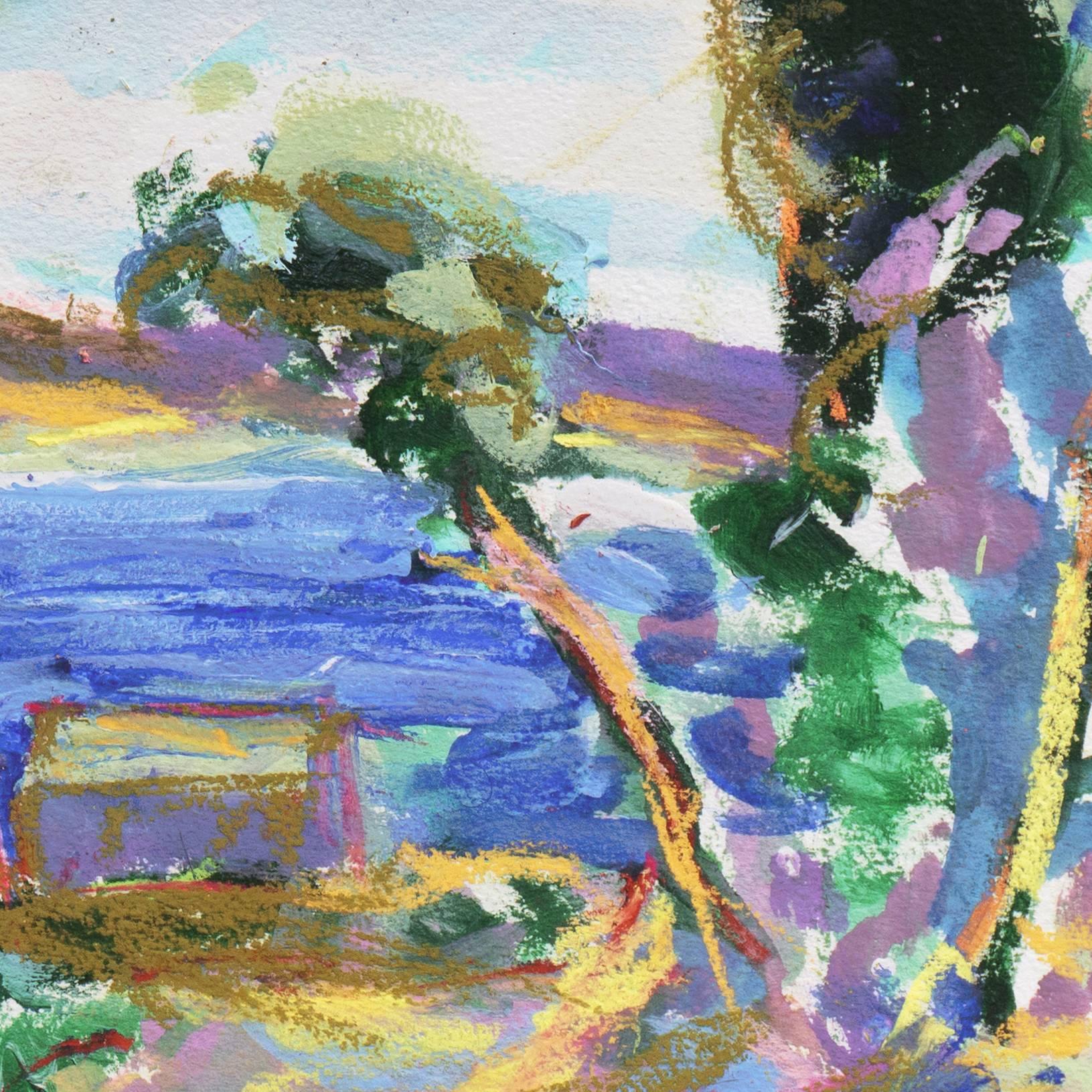 'Monterey Coast', California Expressionist Oil, Carmel, Pacific Ocean 1
