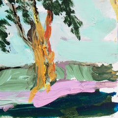 'Monterey Coast', Carmel Expressionist Landscape, Stanford, California Oil