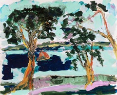 'Monterey Coastal Landscape', California Expressionist, Stanford, Carmel