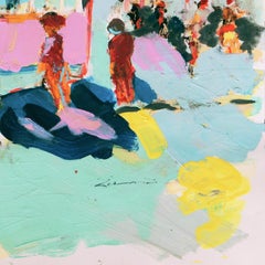 'San Francisco Trolley Car' Bay Area, California Expressionist, Stanford, Carmel