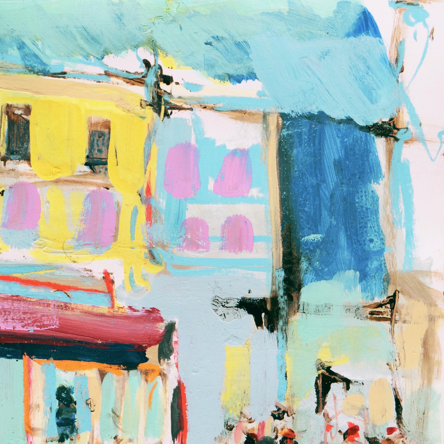 „San Francisco Trolley Car“ Bay Area, California Expressionist, Stanford, Carmel im Angebot 2