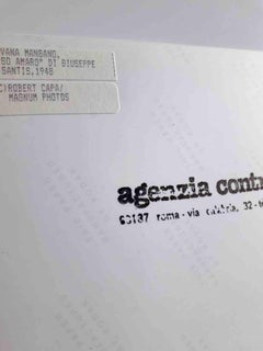 Silvana Mangano - Fotografía de Robert Capa - 1948