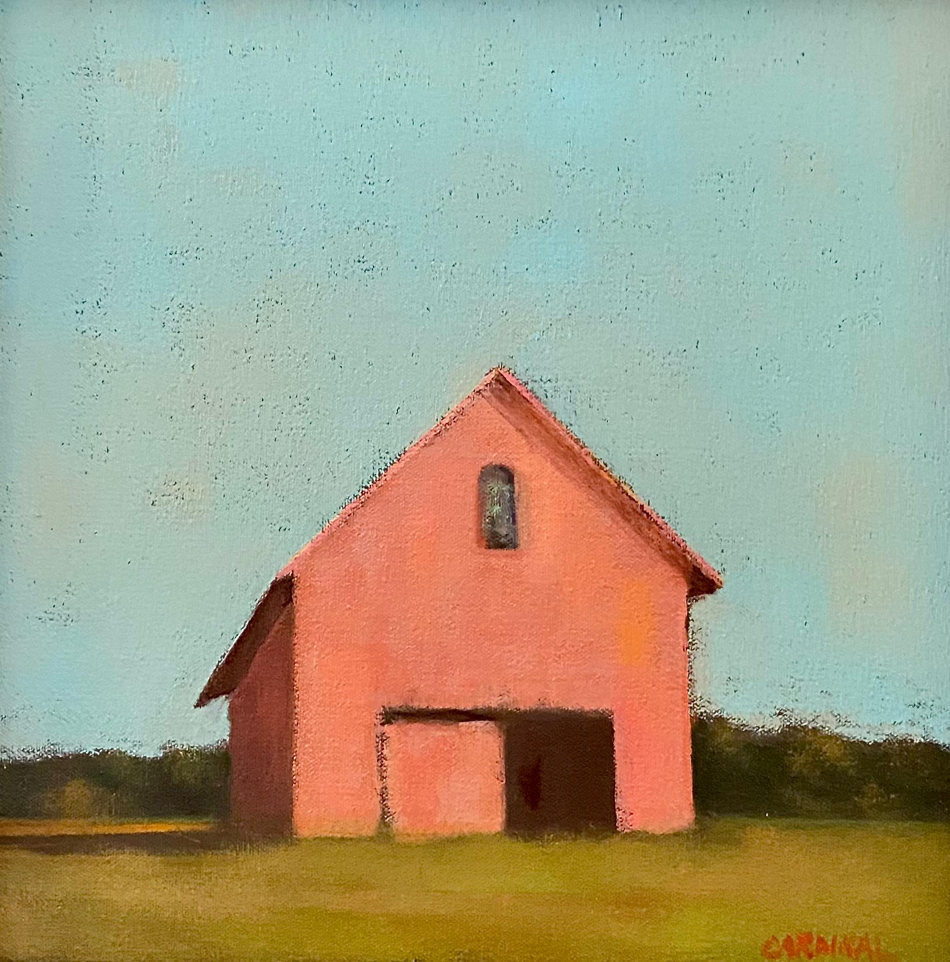 Robert Cardinal Landscape Painting - Vermont Barn