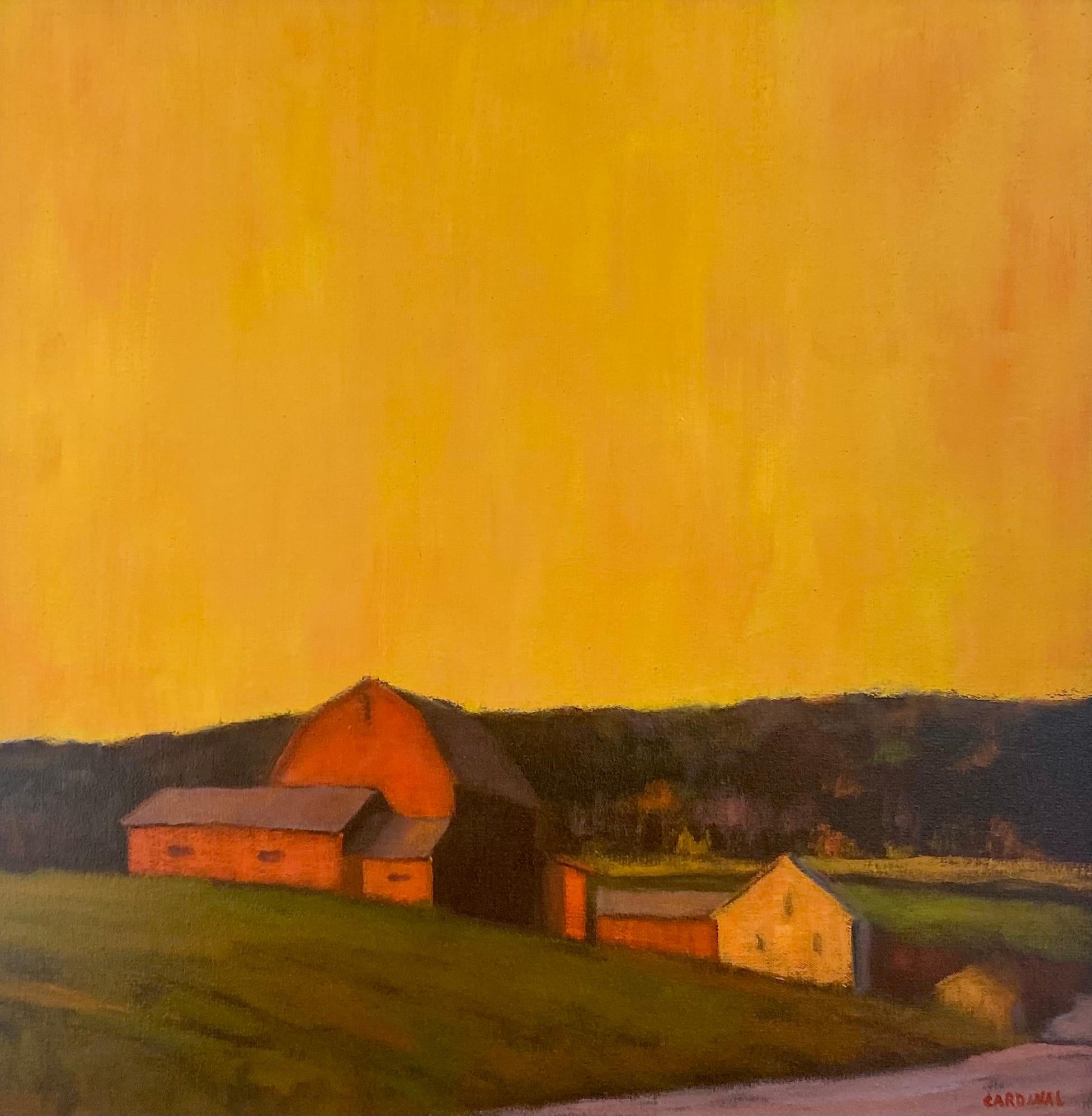 Robert Cardinal Landscape Painting - Vermont Farm