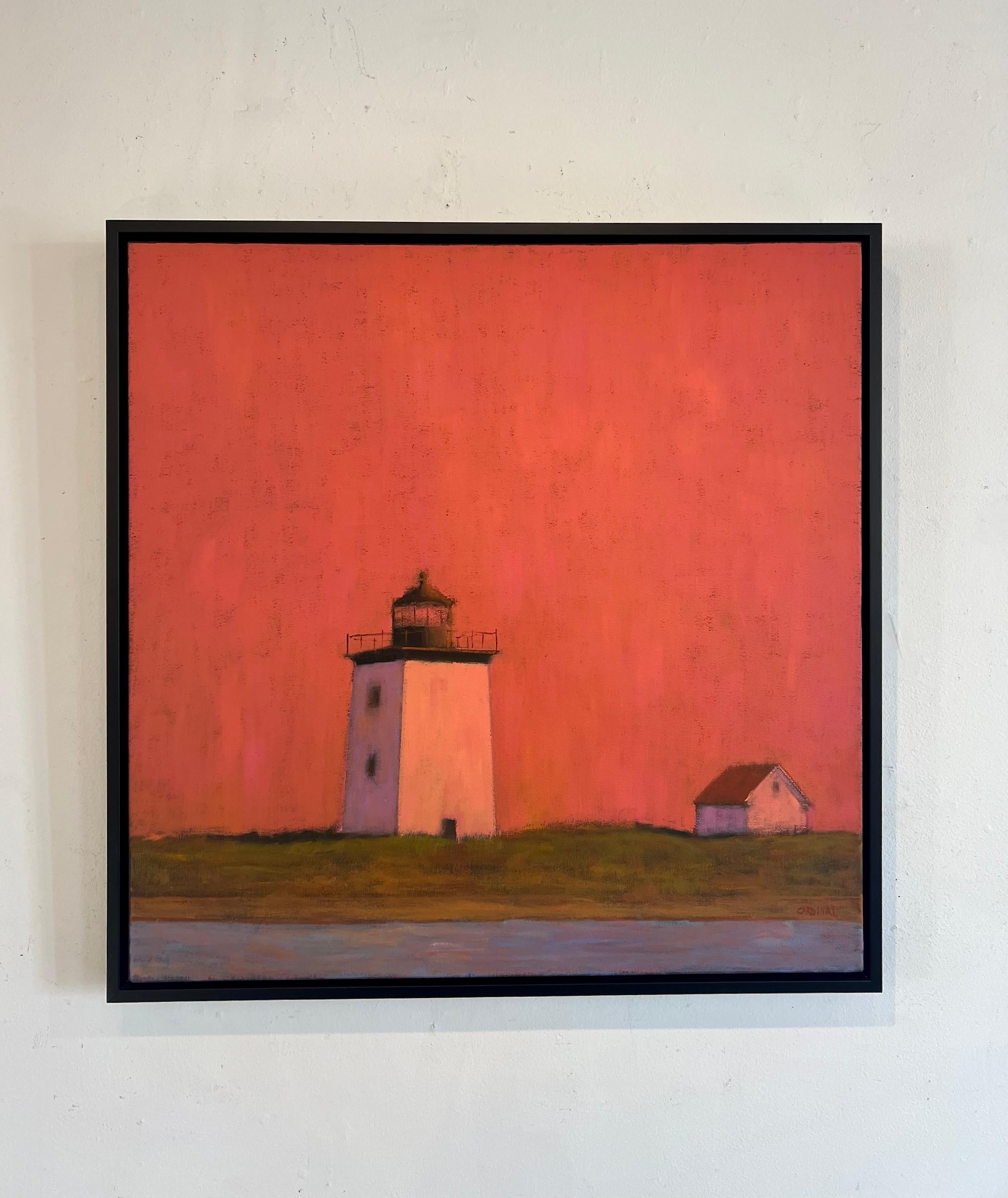 Wood End Light – Painting von Robert Cardinal