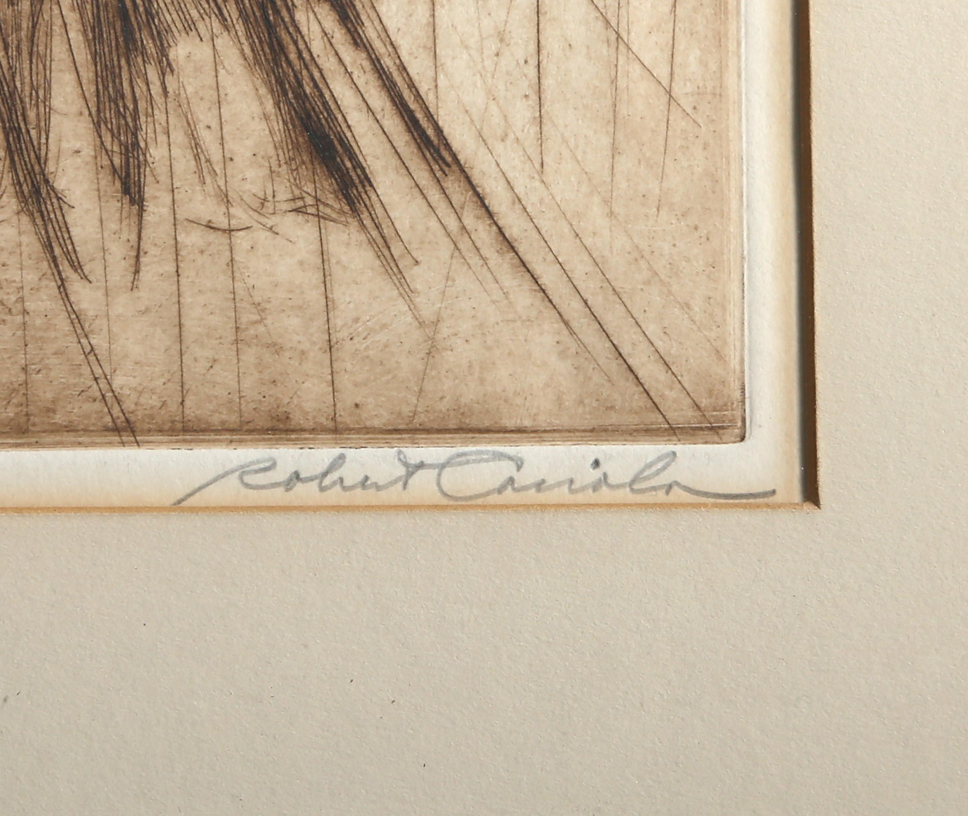 The Family, Modern Etching by Robert Cariola For Sale 2