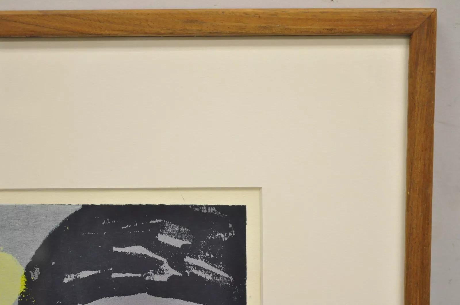 Robert Cariola „See not, Hear not, Speak not“ Serigraphiedruck Mid-Century-Kunst im Angebot 1