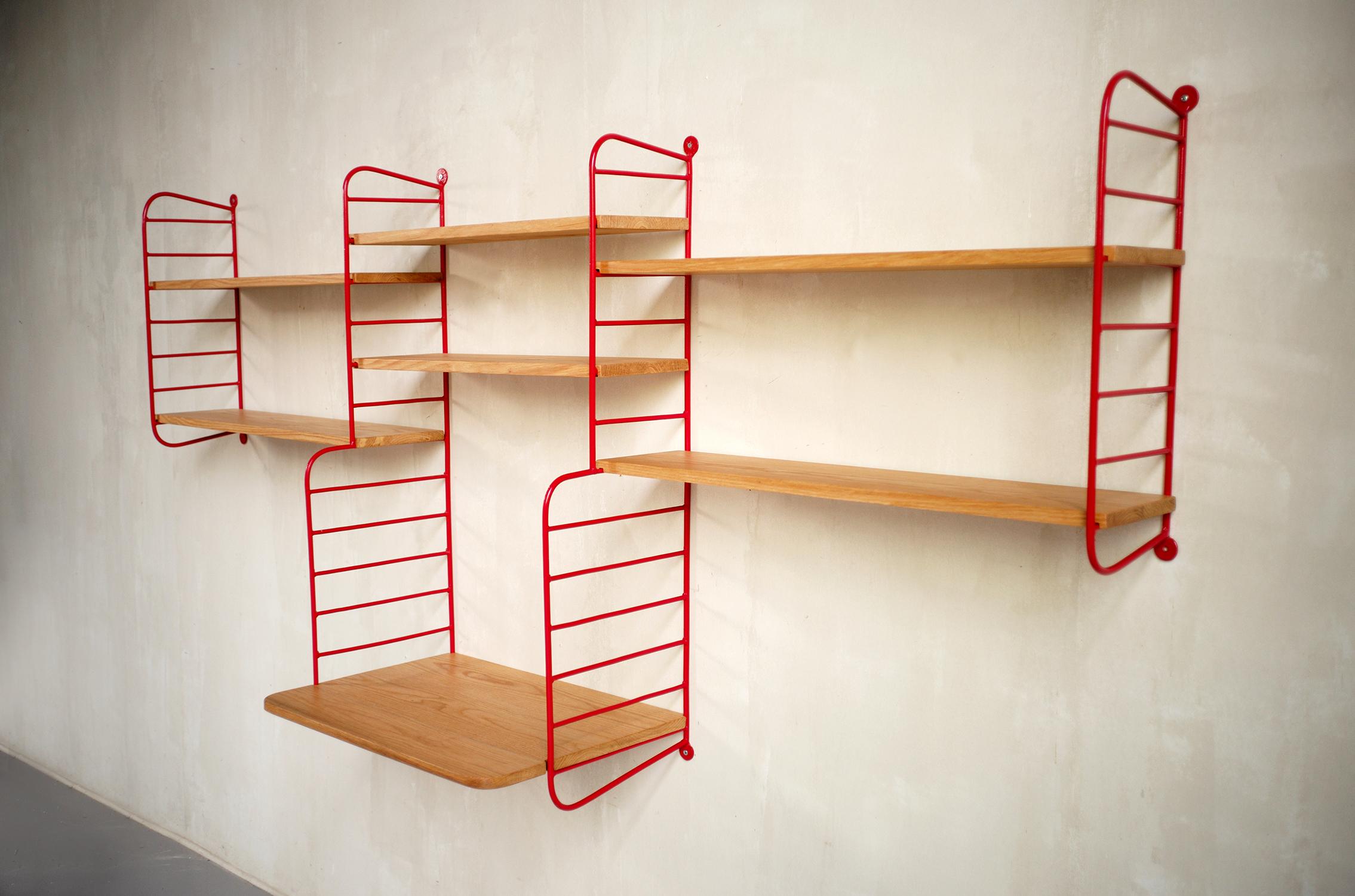 Robert Charroy, Wall Desk/Library, France, 1950 For Sale 8
