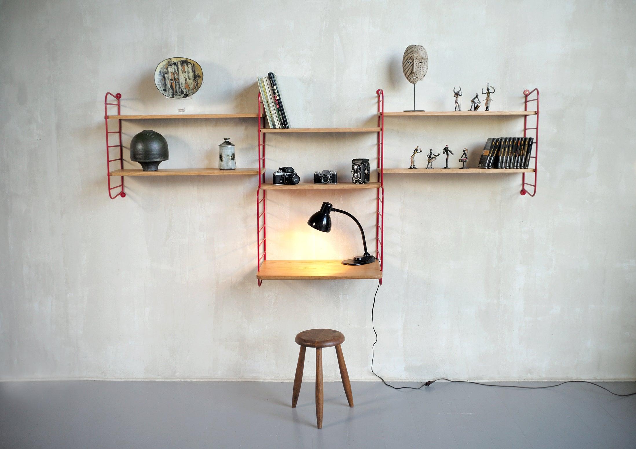 Robert Charroy, Wall Desk/Library, France, 1950 For Sale 9