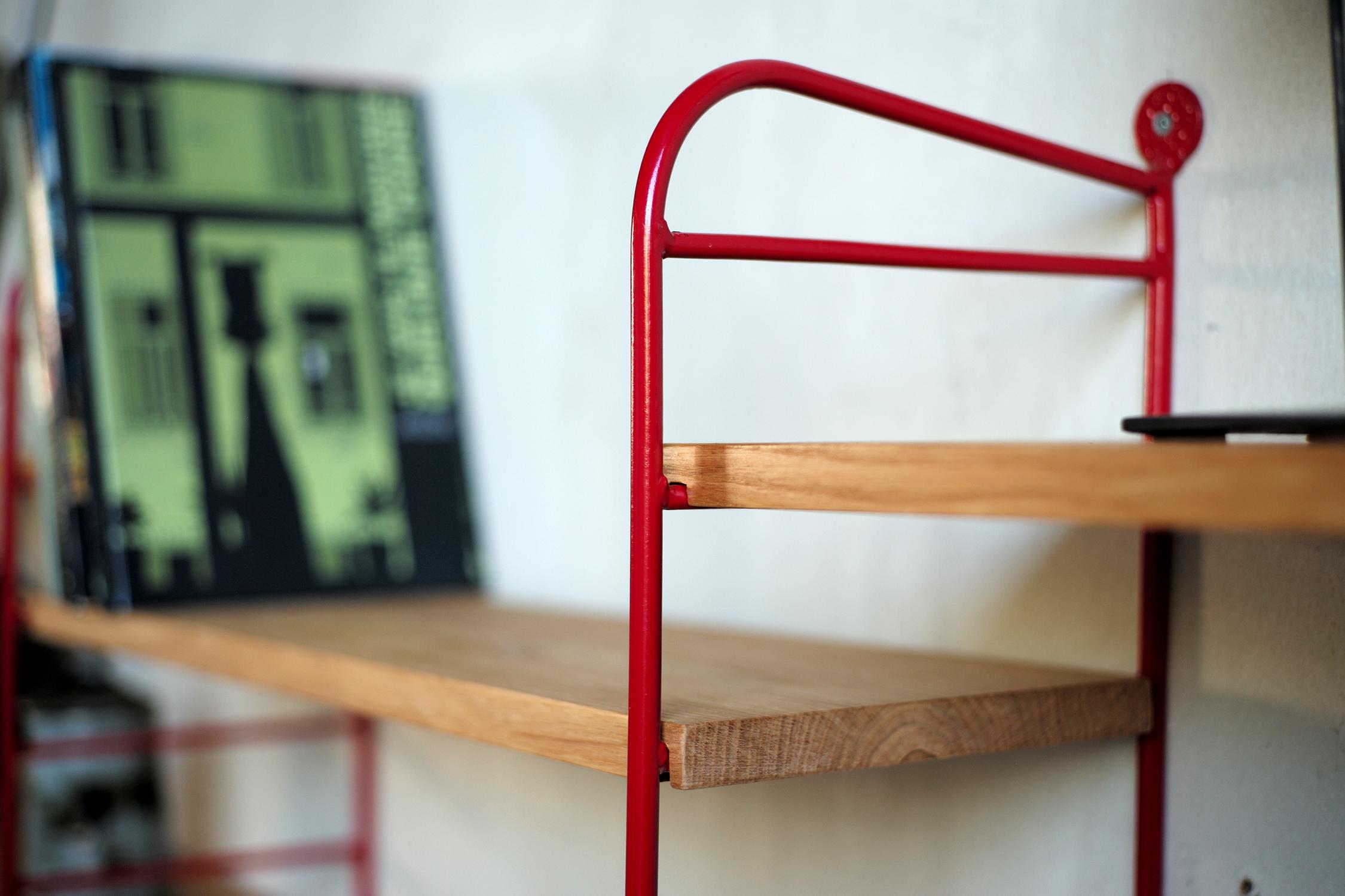 Robert Charroy, Wall Desk/Library, France, 1950 In Excellent Condition For Sale In Catonvielle, FR