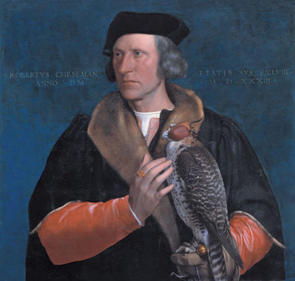 British Robert Cheseman Chief Falconer to Henry VIII, Print SALE 
