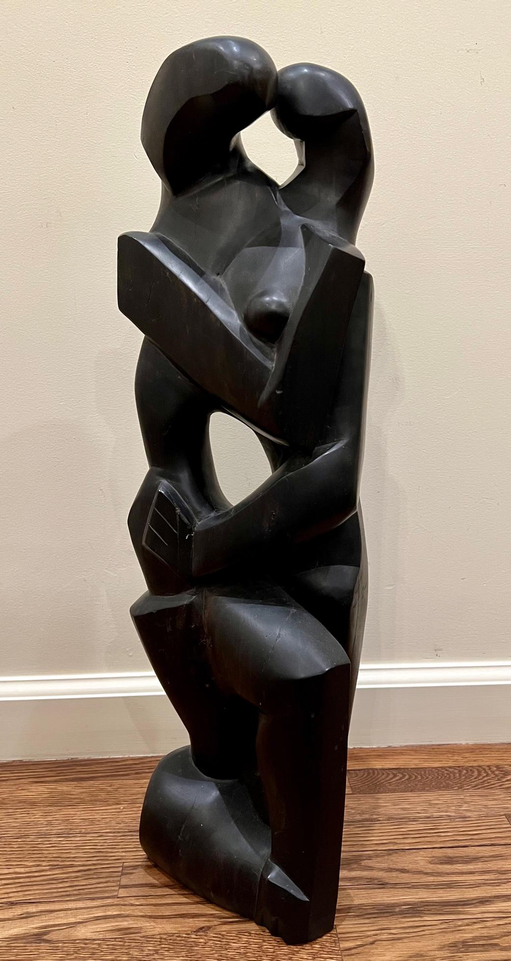 Zwei Figuren – Sculpture von Robert Chester Thomas