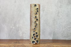 Robert Chiazzo, Keramikvase, 1960, Vallauris, Epoche Jouve, Picault