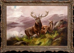 The Monarch Of The Glen, 19th Century  by ROBERT CLEMINSON (1864-1903)