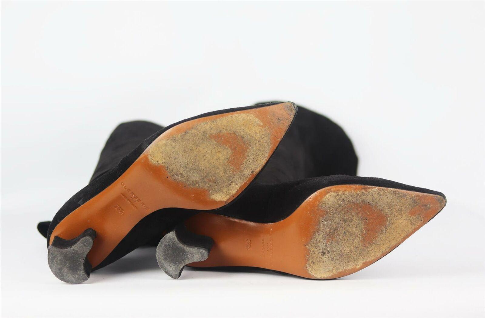 Überknee-Stiefel aus Wildleder von Robert Clergerie Damen