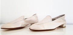 Robert Clergerie Silver Leather Ballet Flats. Very good conditions. Size 8 1/2