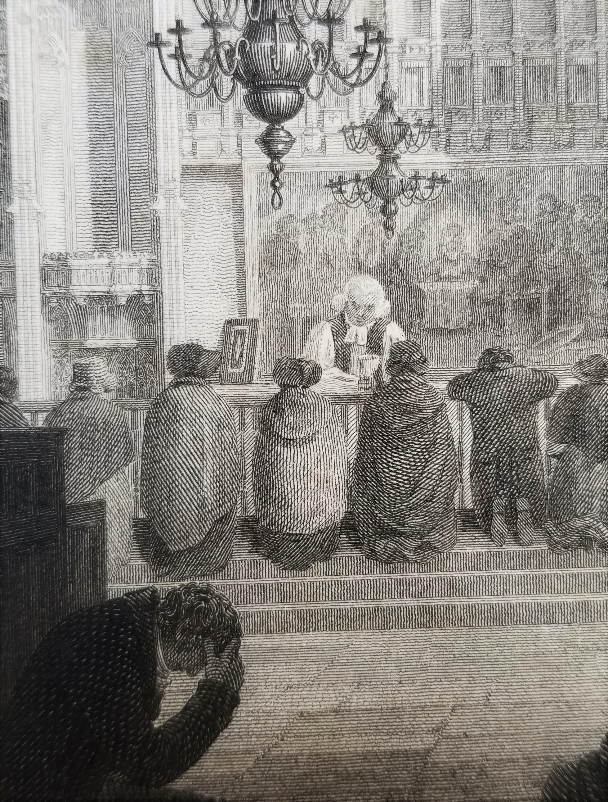 Écran du haut autel de l'église de l'abbaye de St. Alban's, Robert Clutterbuck Hertford Art en vente 10