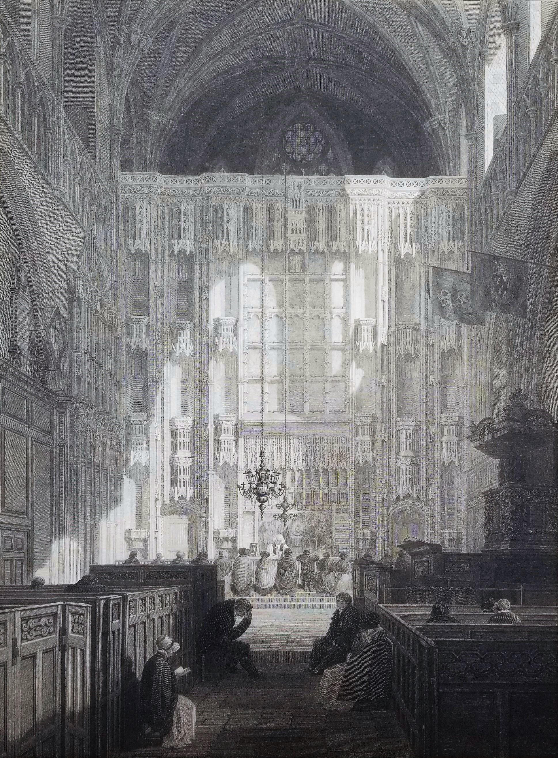 St. Alban's Abbey Church, High Altar screen /// Robert Clutterbuck Hertford Art