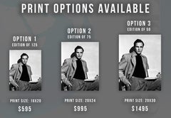 Marlon Brando with Book Fine Art Print