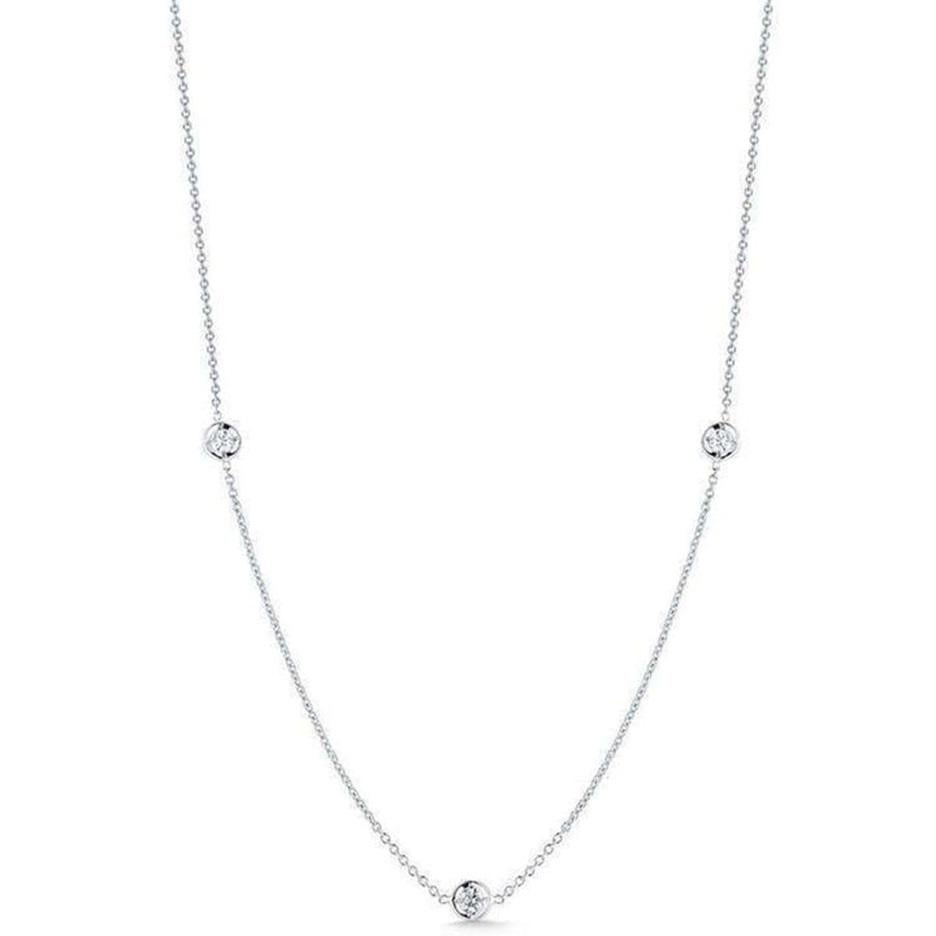 Robert Coin Collier station avec diamant 0,15 carat 001317AWCHD0 Neuf - En vente à Wilmington, DE